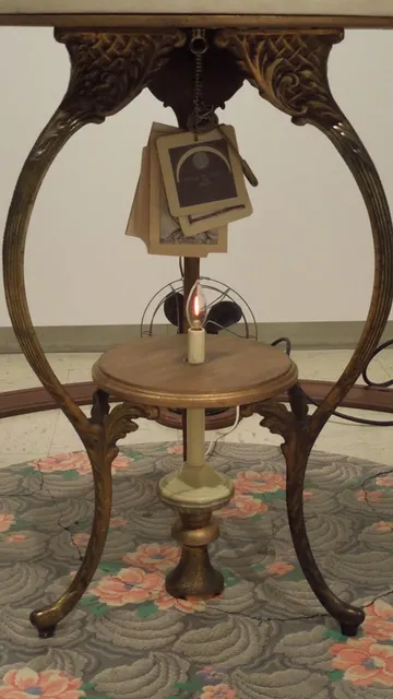 Cosmogony 2.2: animated candle and wood cosmology “books”