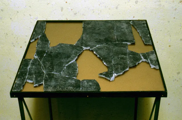 Mneme I: Kenilworth, Milwaukee: tile relic detail