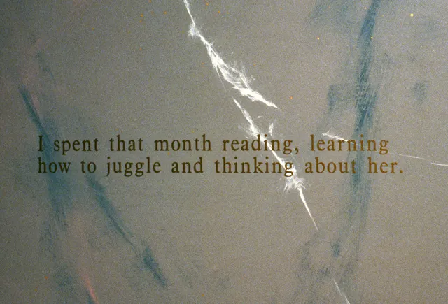Mneme XII: Voices: wall detail with memory fragment