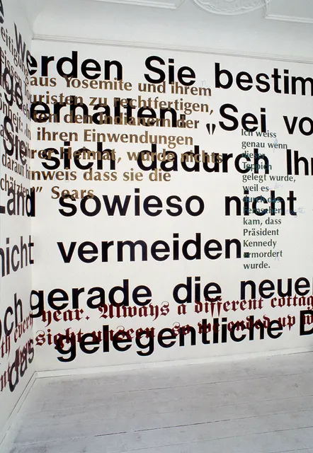 Mneme XXV: Traum [Dream]: corner detail