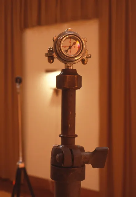 Surveying Desire II: Prospect & Refuge: compass viewing device