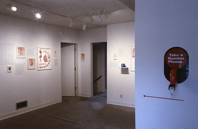 Surveying Desire VII: The Pathology of the Heart: view from entry into room 1
