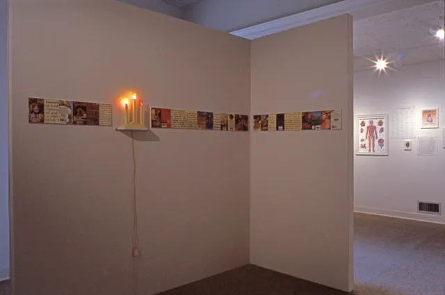 Surveying Desire VII: The Pathology of the Heart: room 2: south wall